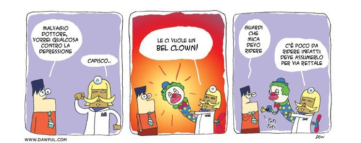 Un bel clown!